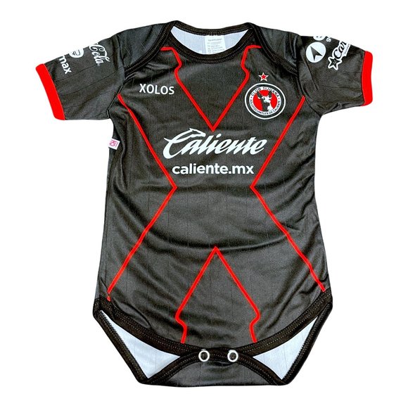 Tijuana Xolos Baby Soccer Jersey Bodysuit Babysuit Mameluco Futbol Mexico - Picture 1 of 2